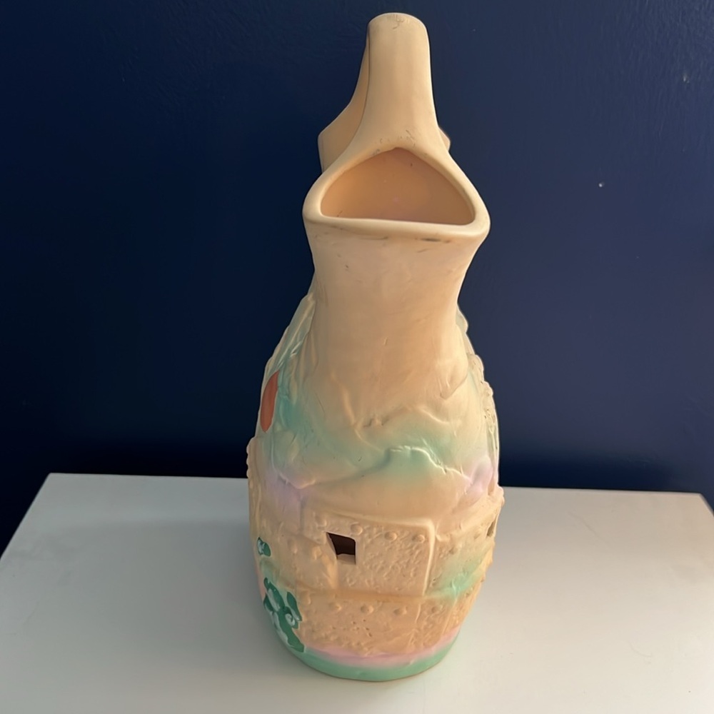 Vintage Native American Southwestern Cut-Out Pottery Wedding Vase - Picture 6 of 7